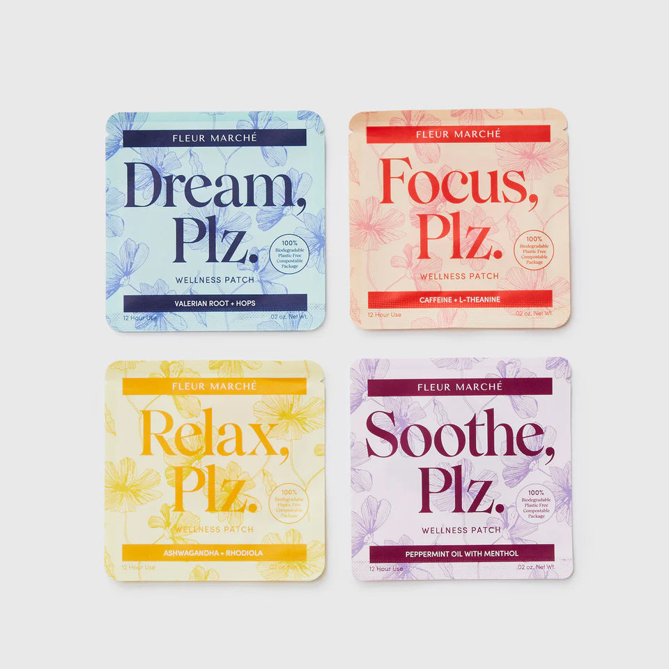 FIGS | Fleur Marché Wellness Patches 4-Pack